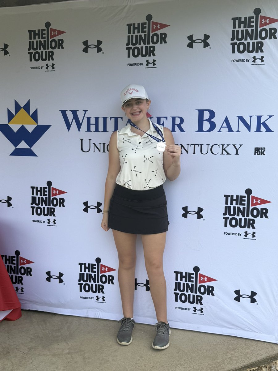 LillySmithgolfs's tweet photo. 1st Place Win at Old Bridge Country Club! In the Under Armour Junior Tour 9 hole events! 
@UpikeWGolf 
@LMURailsplitters 
@VandyWGolf 
@EKUWGolf 
@KentuckyWGolf 
@OhioStateWGolf 
@WKUWomensGolf 
@UGAWomensGolf 
@OhioStateWGolf https://t.co/1YuCl902xx