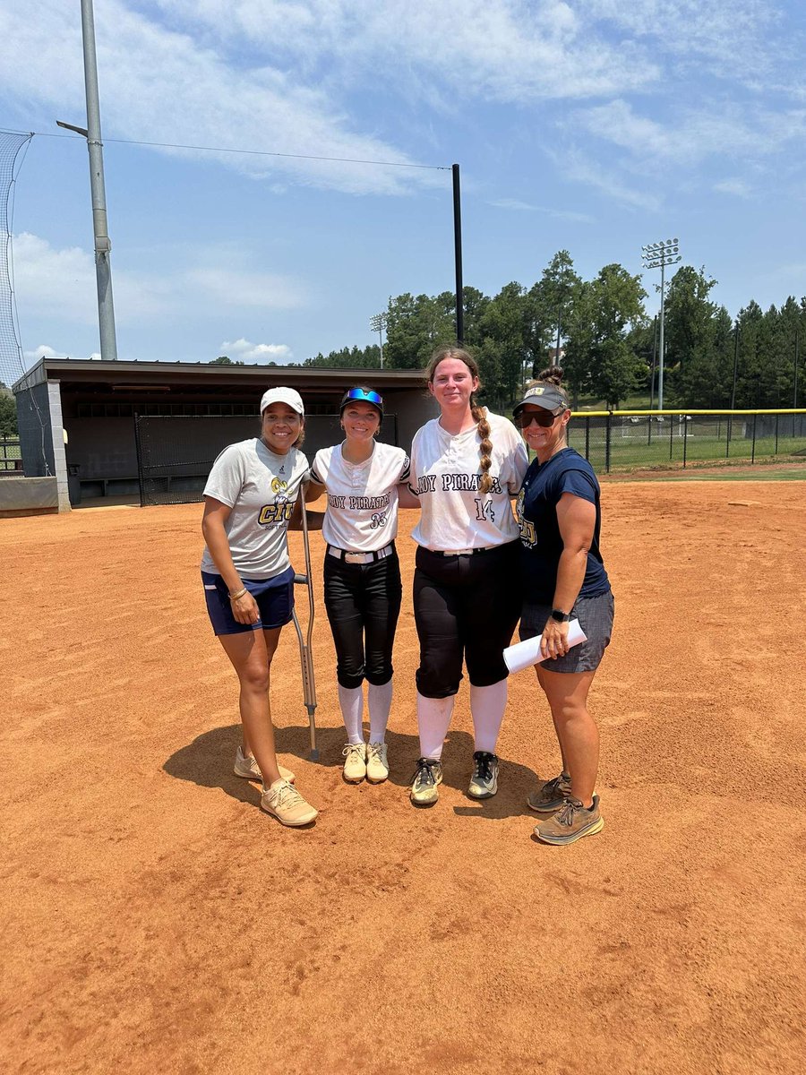 Thank you to <a href="/CIURamsSoftball/">CIU Rams Softball</a> for having our <a href="/LexiJohnson2026/">Lexi Johnson</a> and <a href="/HarleighHopkins/">Harleigh Hopkins</a> at camp today. They enjoyed the small camp size and feedback provided. They are excited to be back on campus soon.