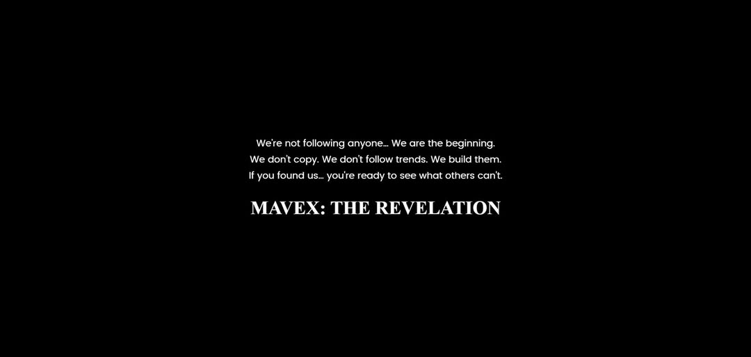 MAVEX_1's tweet photo. MAVEX: The Revelation
This isn't just a link...
It's the doorway to a whole new universe.
We don’t follow trends.
We build them.
⚠️If you're not ready, keep scrolling.
🧠But if you feel it in your chest… click.
🔗 https://t.co/aB6FAAADEY
#MAVEX #MAVEXRevelation #The1PercentClub https://t.co/4F2RCF4LZu