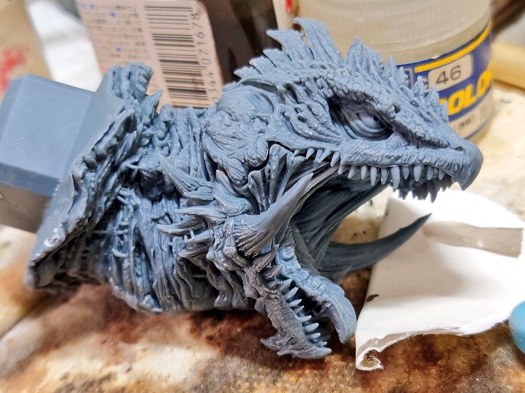 ガメラ３
顔出力した