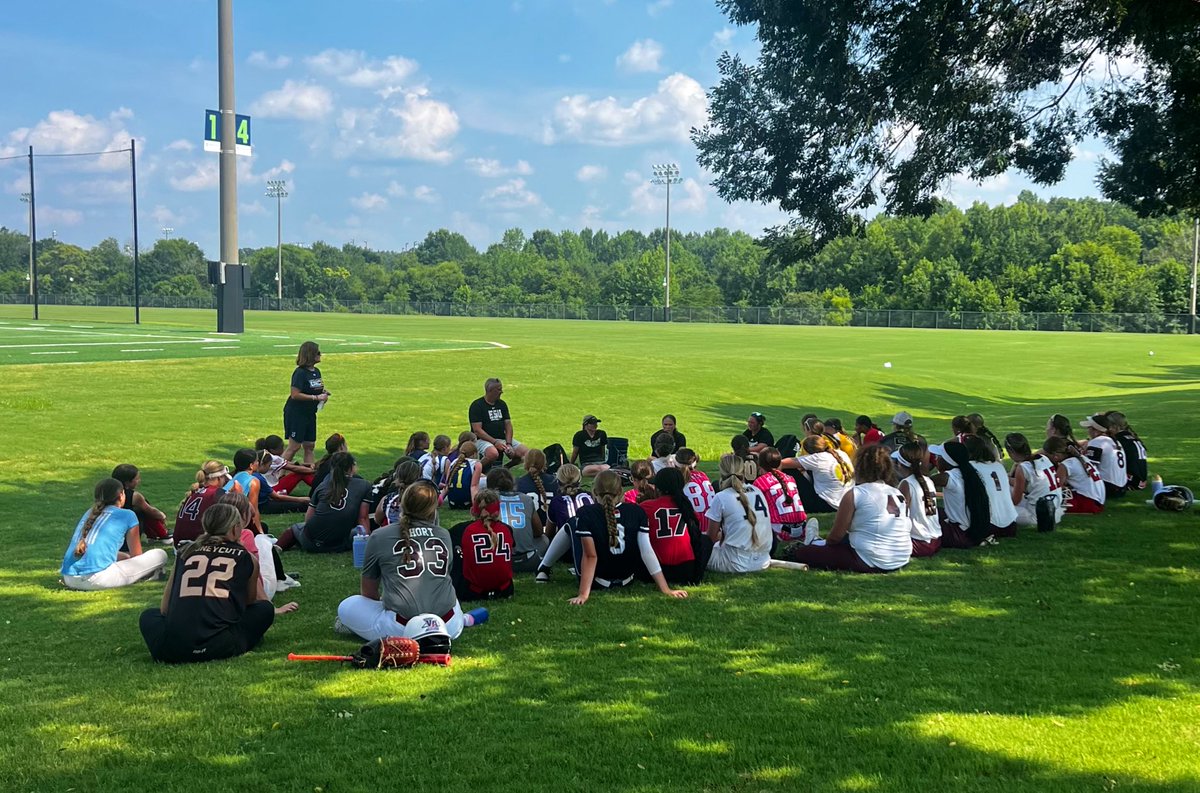 Had fun this week at Camp 7. I got lots of infield and catching reps in and we had good talks about applying core values to the game and our future. Thanks to <a href="/tdoby_USASB/">Tim Doby</a> and all of the coaches for your time and instruction. <a href="/USASBCarolinas/">USA Softball of The Carolinas</a> <a href="/garnerelite06/">Garner Elite 06 Showcase</a>