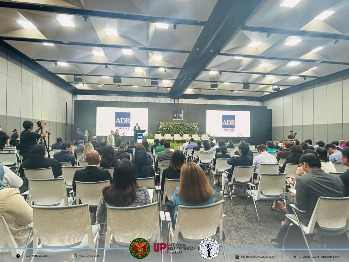 upmtelehealth's tweet photo. ๐ธ LOOK: NTHC at the ADB side event on โConnected Health Systems for Better Health Outcomesโ
๐ July 7 | ADB Headquarters, Manila
Health & digital leaders tackled the urgent need for interoperability and integration in digital health systems across Asia.
#NTHC #UPMSILab https://t.co/P5kCDWhxUe
