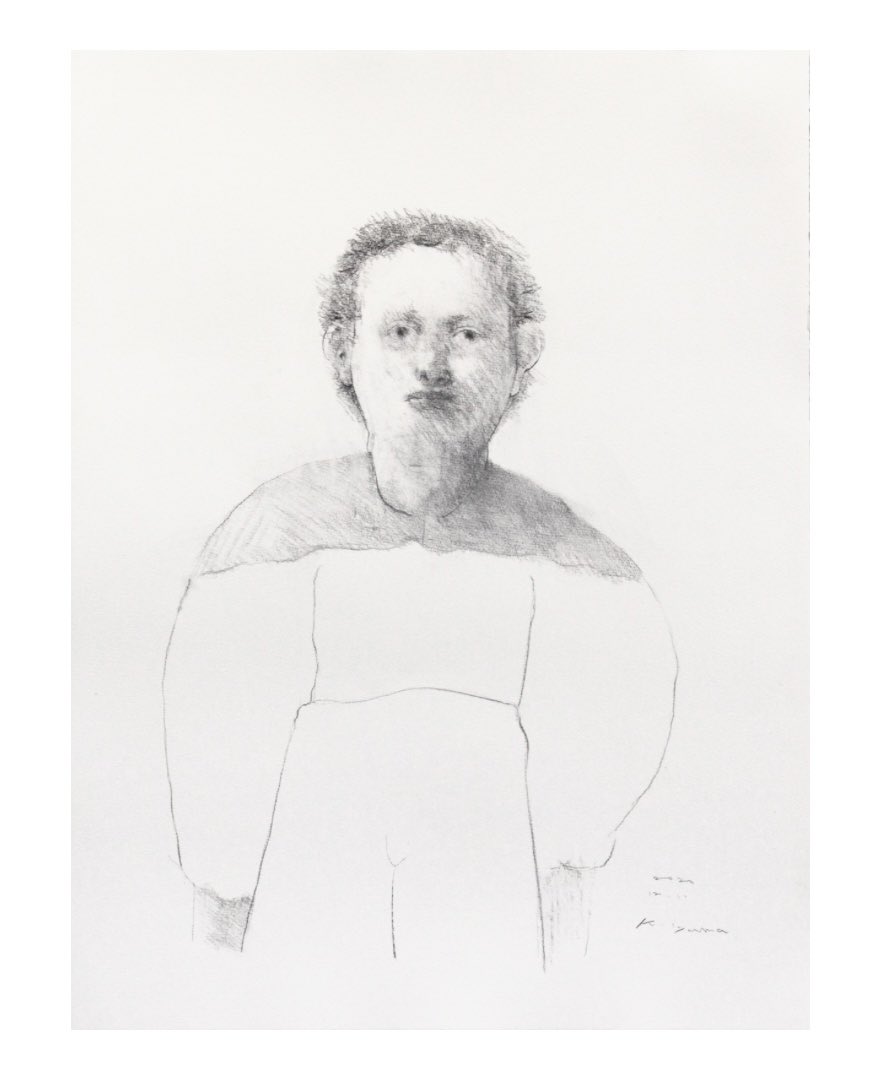 One 

2023 pencil on paper.