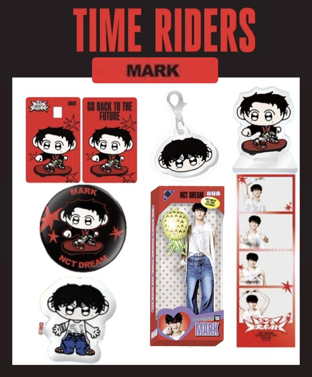 NCT マーク NCT DREAM POP-UP [TIME RIDERS] RANDOM TRADING CARD SET