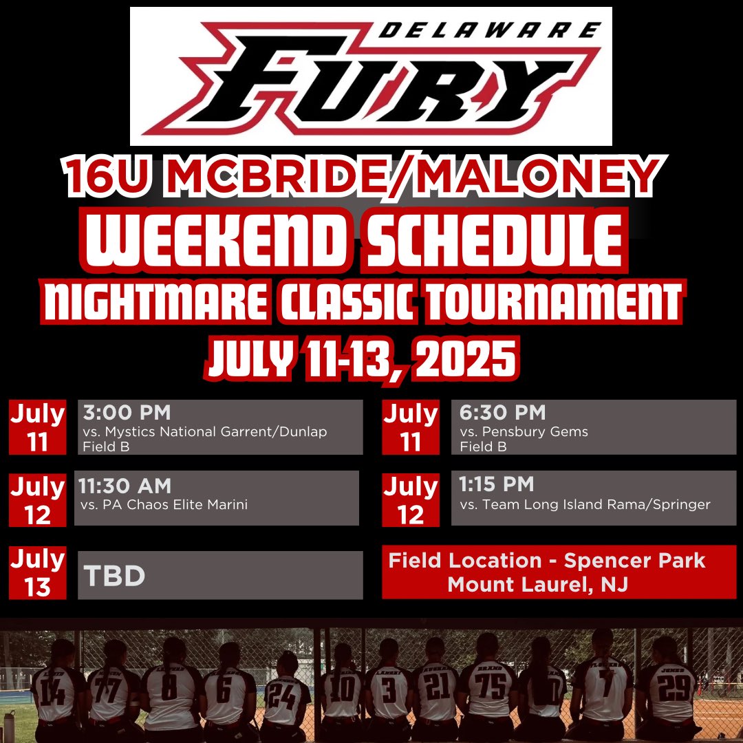 Weekend Schedule for the Nightmare Classic Showcase in Mount Laurel, NJ! <a href="/KUBearsSoftball/">Kutztown University Softball</a> <a href="/mulesoftball/">Muhlenberg Softball</a> <a href="/YCPSoftball/">York Softball</a> <a href="/UrsinusSball/">Ursinus Softball</a> <a href="/chcsoftball1/">Chestnut Hill College Softball</a> <a href="/McDaniel_SB/">McDaniel College Softball</a> <a href="/VilleSoftball/">MillersvilleSoftball</a> <a href="/BlueJaysSB/">Etown Softball</a> <a href="/SalisburySB/">Salisbury Softball</a> <a href="/WestChesterSB/">WCU Softball</a> 
#uncommitted2027