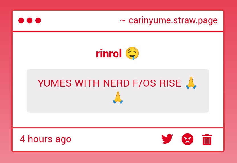 YUMES WITH NERD F/OS SAY HIII