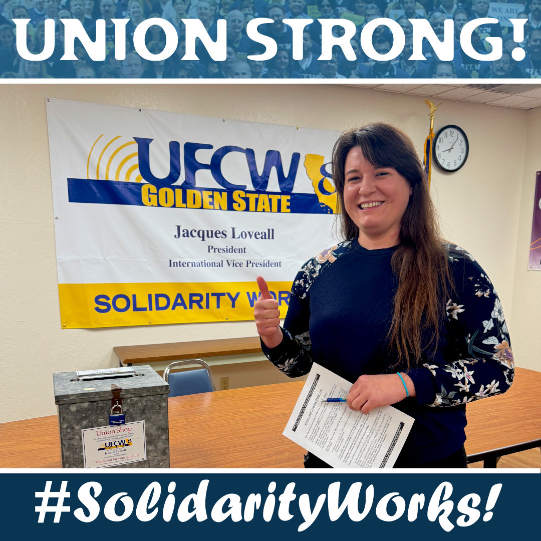 UFCW8's tweet image. We're standing together, moving forward, and we will prove #SolidarityWorks!
#UFCW8 #UnionStrong #CAStrong #fairpay
#UFCW #AFLCIO #UnionYes
ufcw8.org/swv