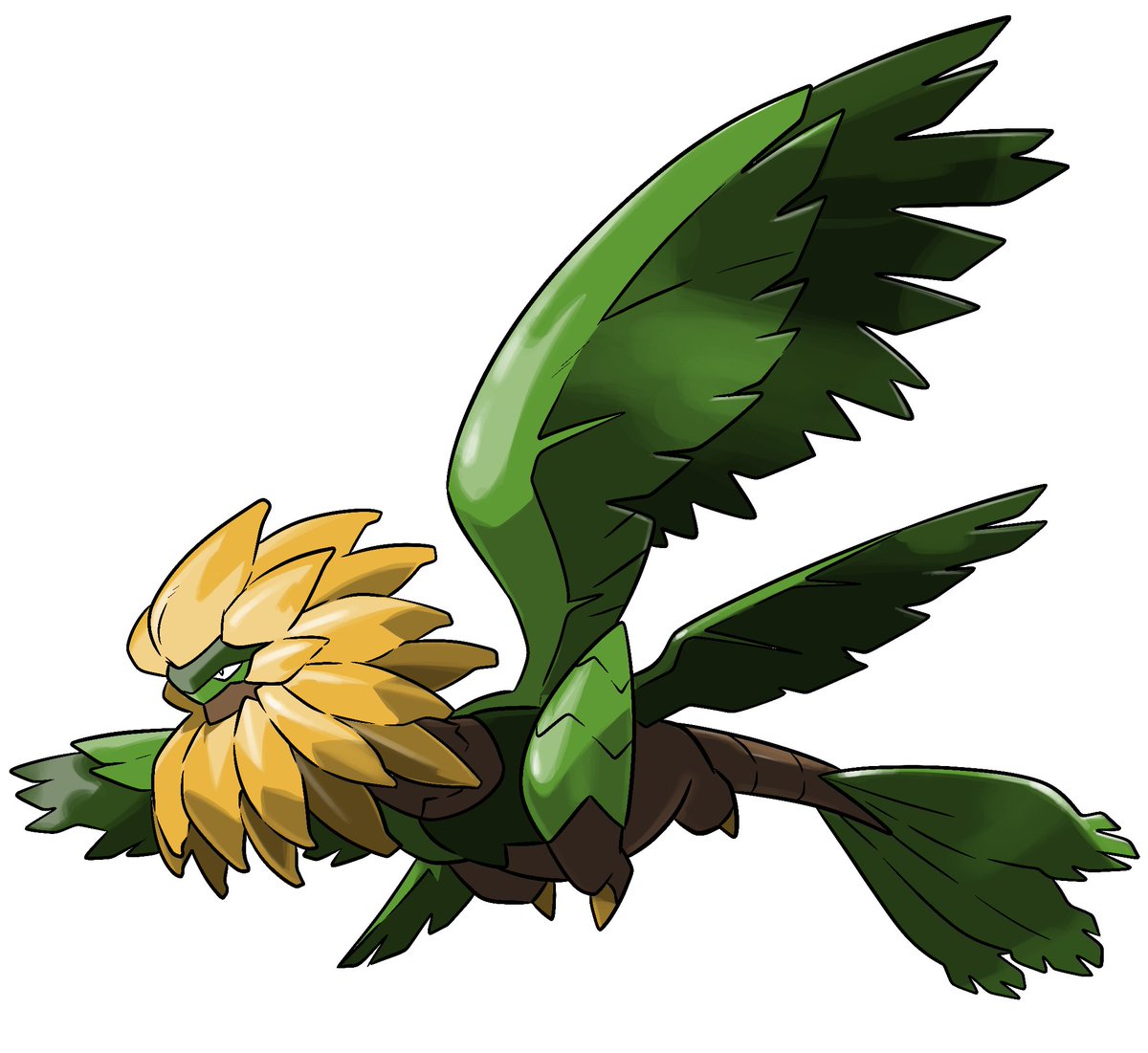 OnduRegion's tweet photo. I'm back from my hiatus! A lot has happened, but I'll catch up with new designs. I'm so grateful to the commissioners and my followers for their support.

Today I'm introducing Mega Tropius. Or does it work better as an evolution?

#pokemon #art https://t.co/jAMVAnPHtk