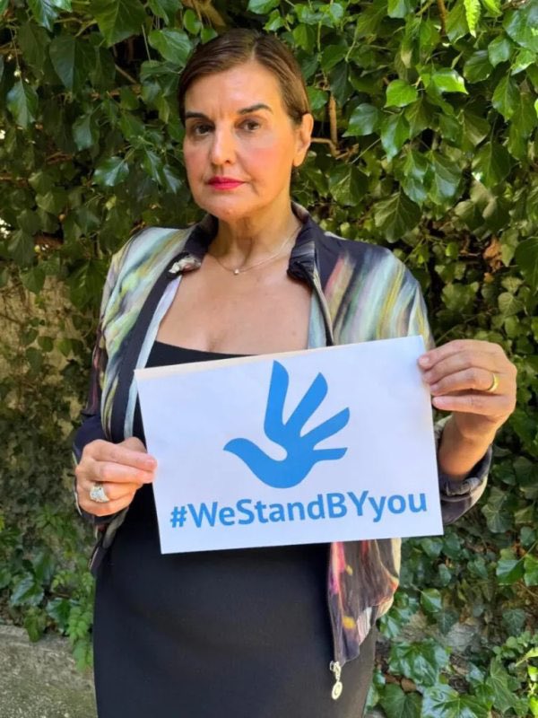 TatsianaKhomich's tweet image. As part of #WeStandBYyou campaign, Chantal Kopf, Ricarda Lang and Sandra Stein (Alliance 90/The Greens, Germany), along with Vula Tsetsi (European Green Party, Greece), are becoming the godparents of Dzmitry Ivashkou, Yuliya Yurhilevich, Dzmitry Kuchuk and Hanna Ablab #Belarus