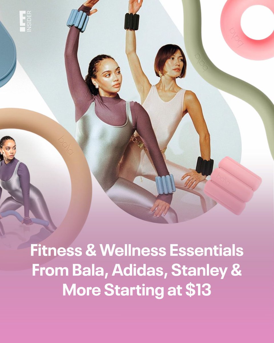 einsider's tweet image. 🔗: bit.ly/4ktg4GA
New fitness gear = instant motivation boost. 👟 Shop wellness essentials, athleisure, equipment and more from popular brands. (📷: Bala) #amazonfinds #amazonessentials #einsidershop
