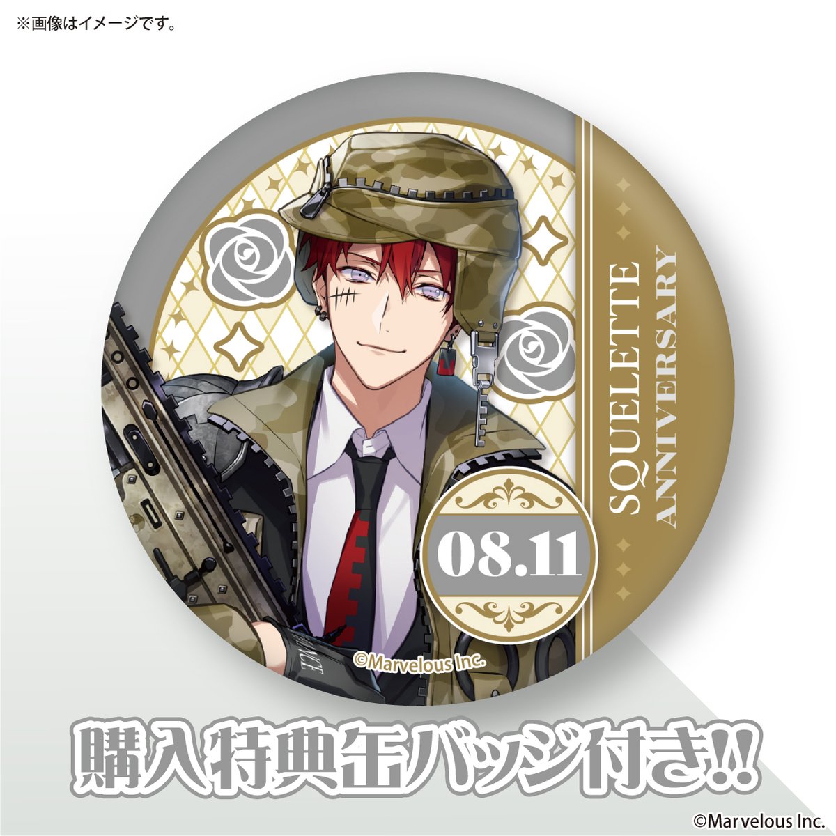 千銃士R (バラ売り可) 千銃士:Rhodoknight×きゃらドリ!! BLANC コラボ商品 販売開始の