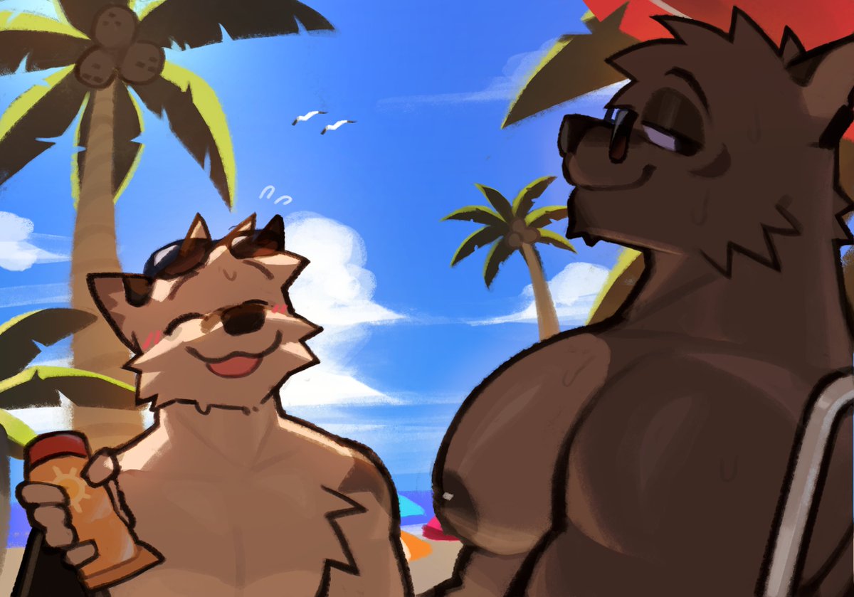 Don't forget the sunscreen!🏖️