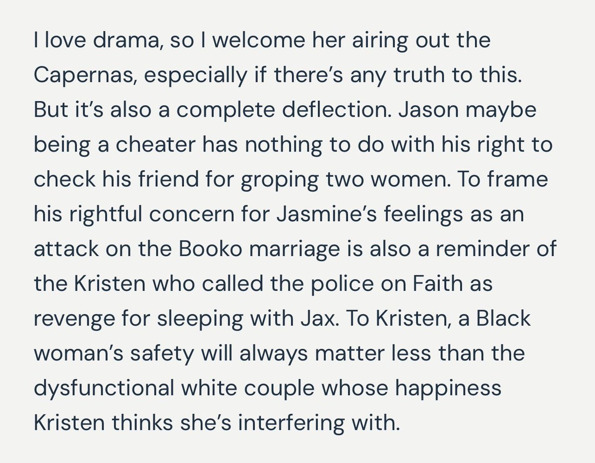 doute really went full cujo to minimize two queer women of color’s experience on behalf of the straight couple she’s currently obsessed with lol, nothing ever changes #TheValley