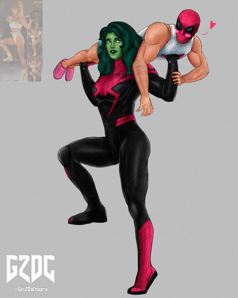 She-Hulk as (my) Spider-Man