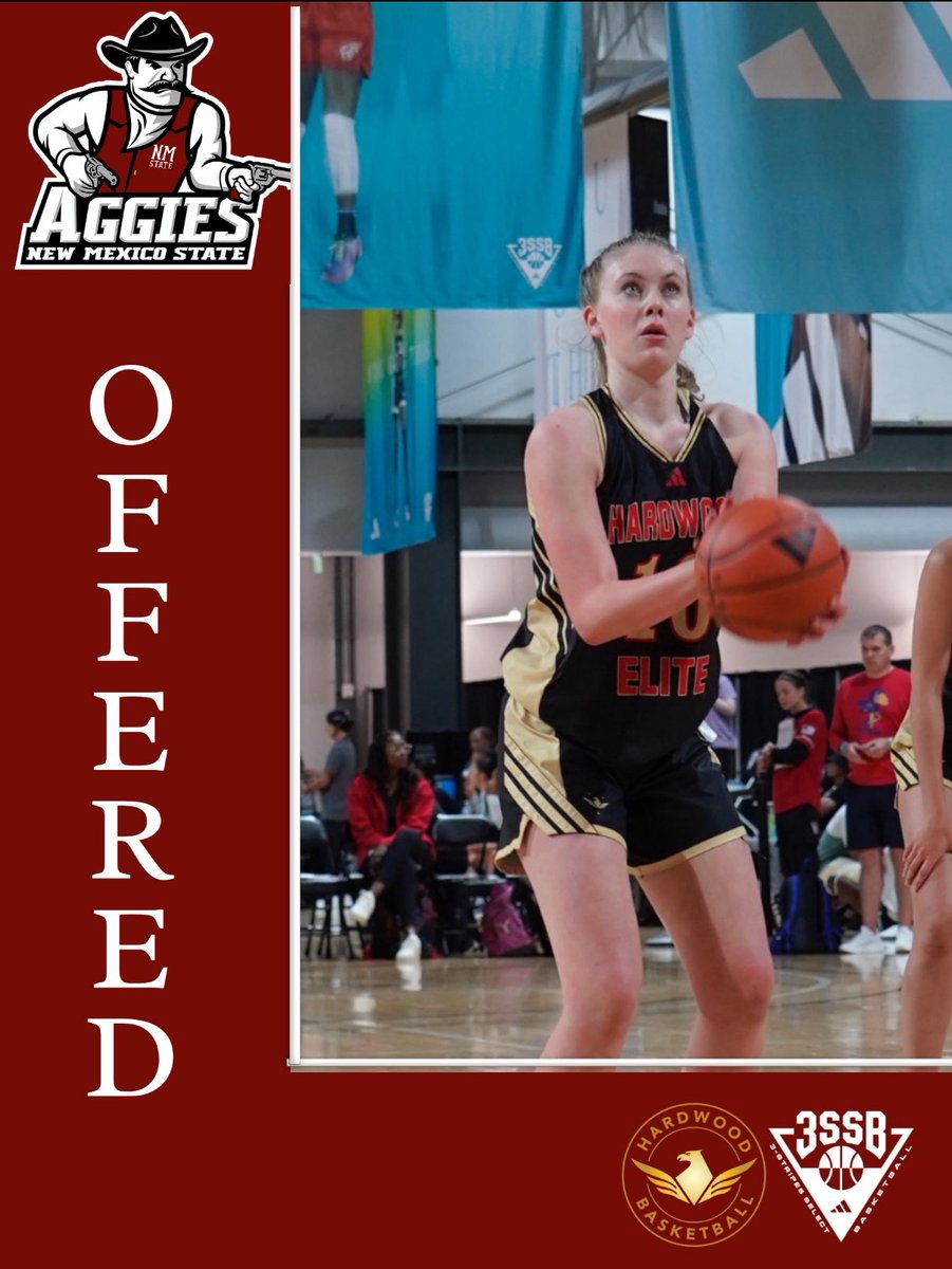 After a great conversation with Coach Adams. I am blessed to receive an offer from <a href="/NMStateWBB/">NM State WBB</a>. Can’t wait to grow our relationship and learn more about the program!