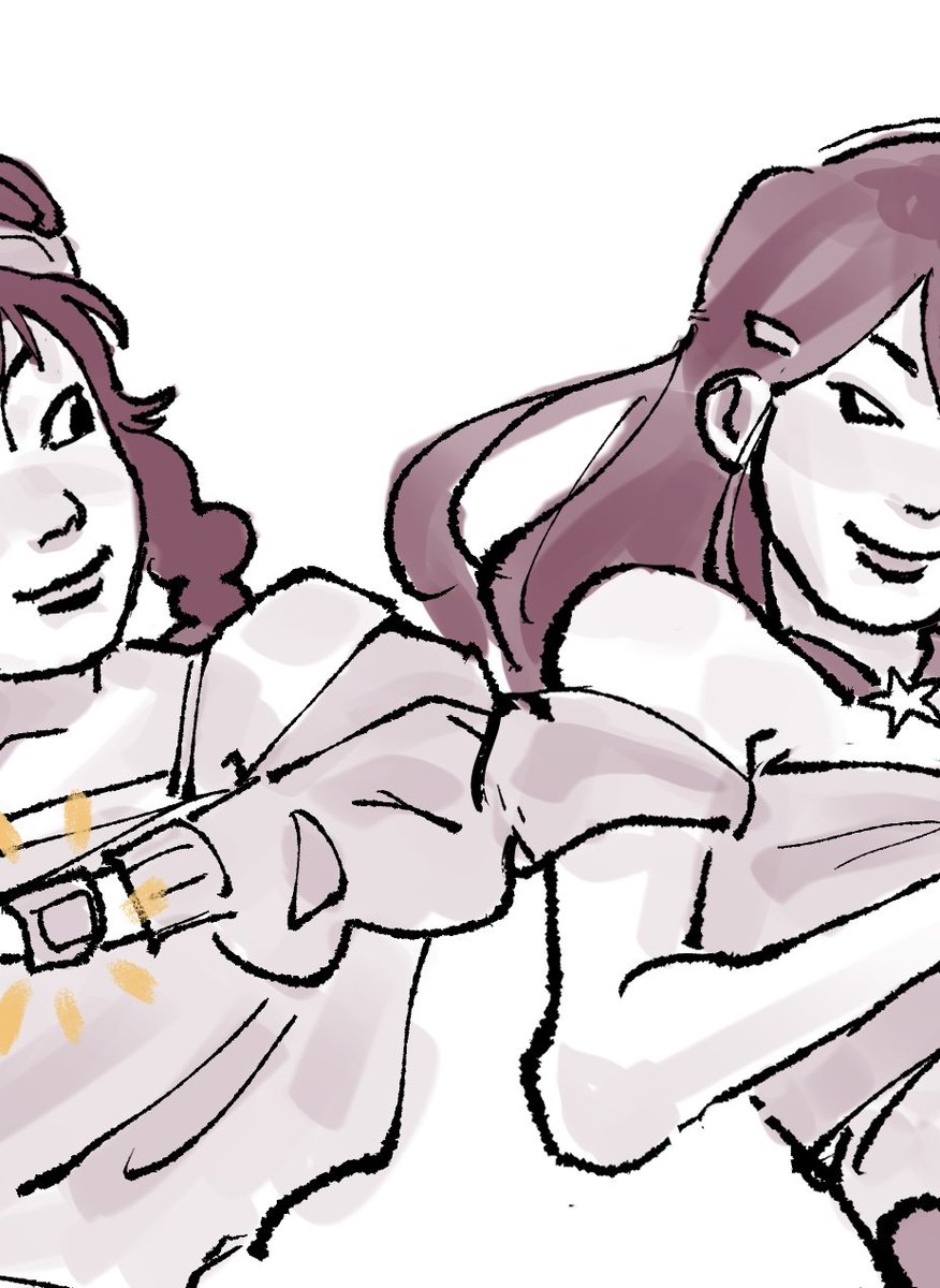 dooozy2's tweet image. Little sneak peak of coco's magical girls piwon designs :3c (keeung coming soon)