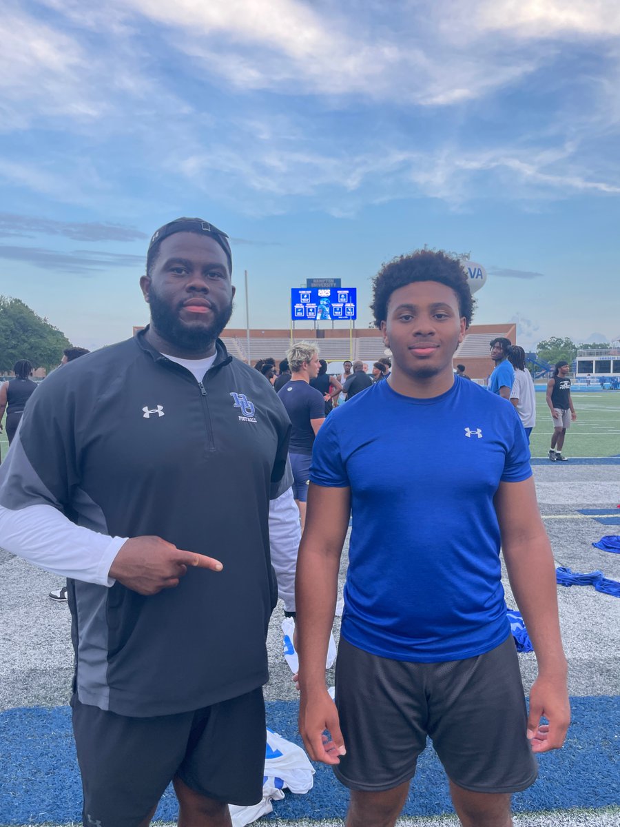 Will Espy-Lott (@willespylott) on Twitter photo Appreciate <a href="/hupirates_fb/">Hampton Football</a> for having me out I soaked in a lot and taking everything I learned back home in MD. Big thanks to <a href="/CoachRBethea/">๐๐๐๐ ๐ฌ๐ค๐ฃ ๐ฝ๐๐ฉ๐๐๐</a> for the opportunity and for teaching me new technique and moves. ๐ฏ
<a href="/trent_boykin/">Trenton C Boykin๐ดโโ ๏ธโ๏ธ๐ง</a> Appreciate <a href="/hupirates_fb/">Hampton Football</a> for having me out I soaked in a lot and taking everything I learned back home in MD. Big thanks to <a href="/CoachRBethea/">๐๐๐๐ ๐ฌ๐ค๐ฃ ๐ฝ๐๐ฉ๐๐๐</a> for the opportunity and for teaching me new technique and moves. ๐ฏ
<a href="/trent_boykin/">Trenton C Boykin๐ดโโ ๏ธโ๏ธ๐ง</a>