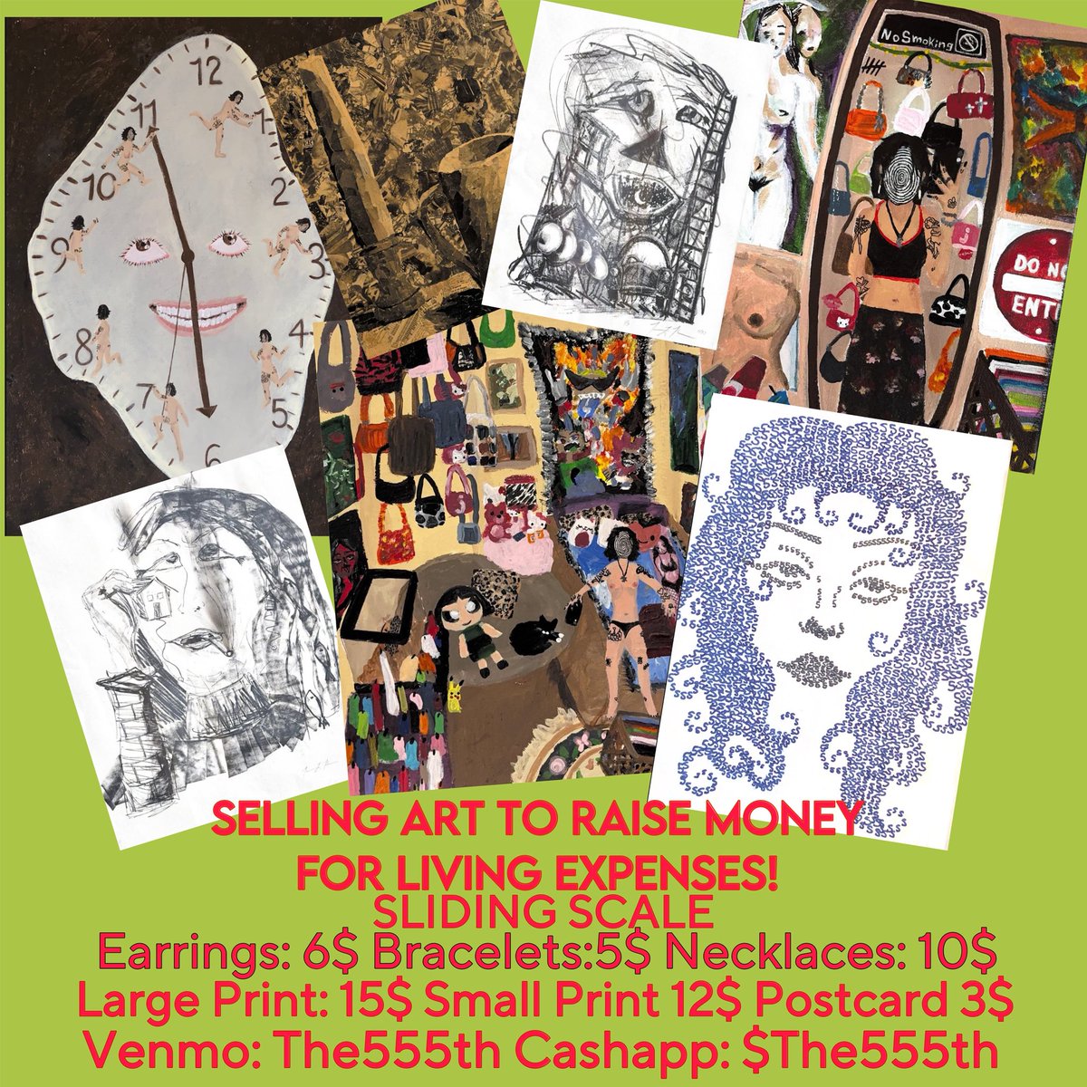 Me and Kei are struggling pretty bad financially. Please support by reposting or buying some art! Thank You!