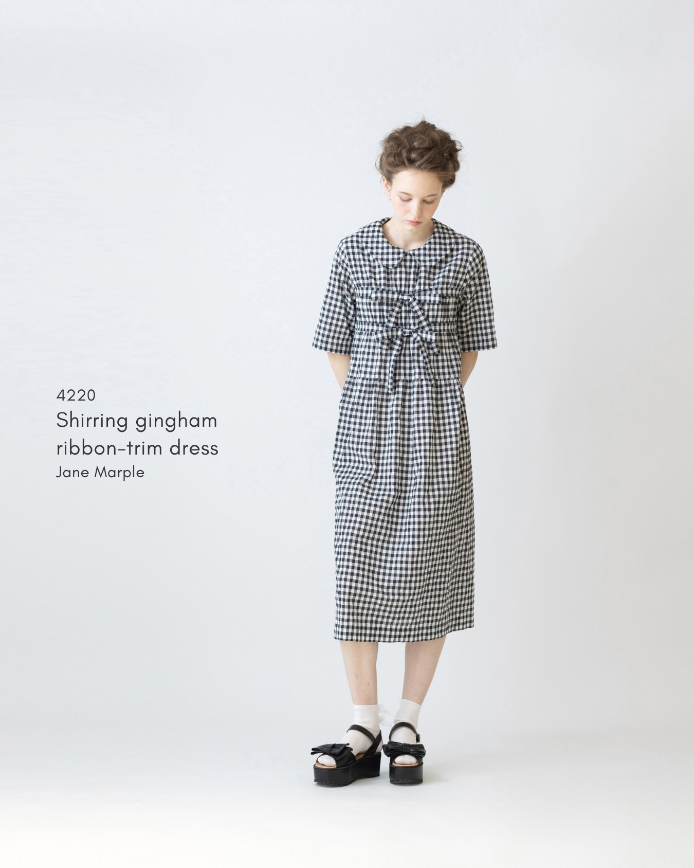 ★Karen Millen★ジャージークレープシャーリング長袖ドレス 2234sbdzw_2310_i_02.jpg
