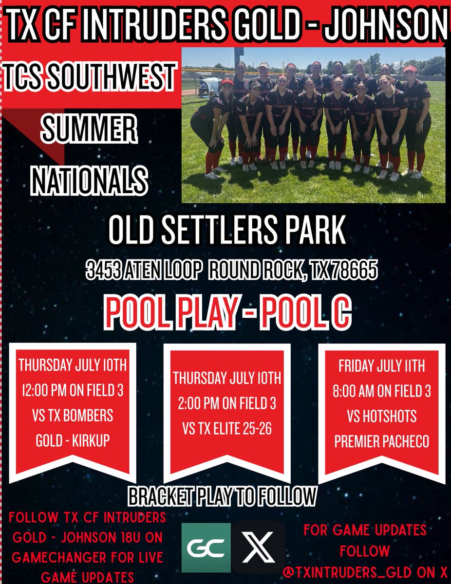 TX CF Intruders 18U/16U Gold Program tweet media