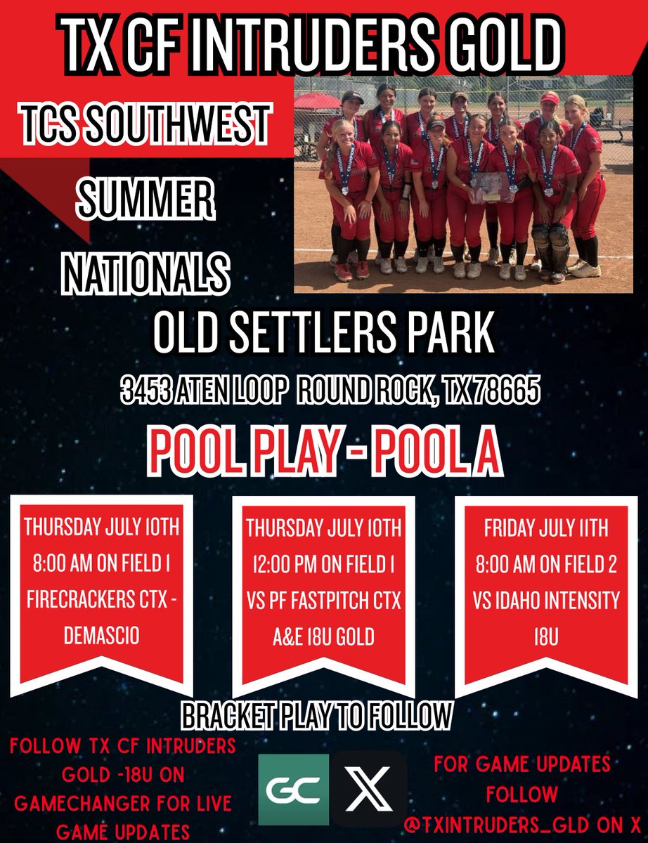 After a successful week in Colorado we are ready to get back to work in Round Rock this week. 

⬇️ Pool Schedules Below ⬇️ 

Follow along for bracket updates !