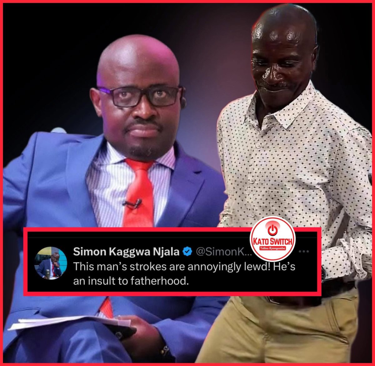 iamrichug's tweet photo. @SimonKaggwaNjal you are officially threatened because Mzee has taken over the show, jealousy is a witch, you can continue trying, your time to shine  may be coming soon https://t.co/krm6YZNTeB