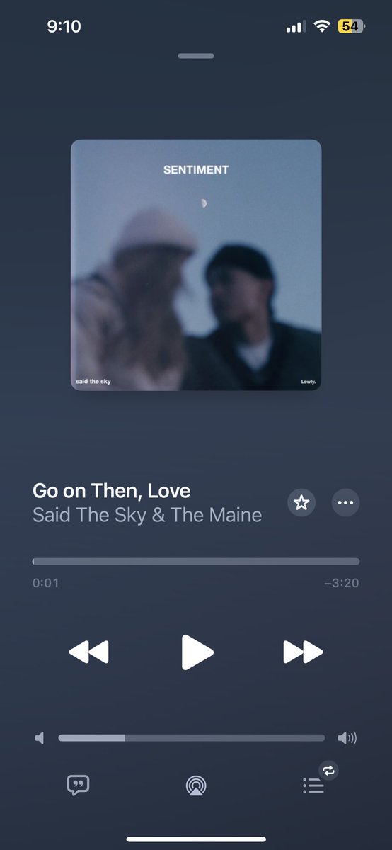 ashley812313's tweet photo. whatever @themaine and @SaidTheSky put in this song, i want all of it https://t.co/959fB9jnLC
