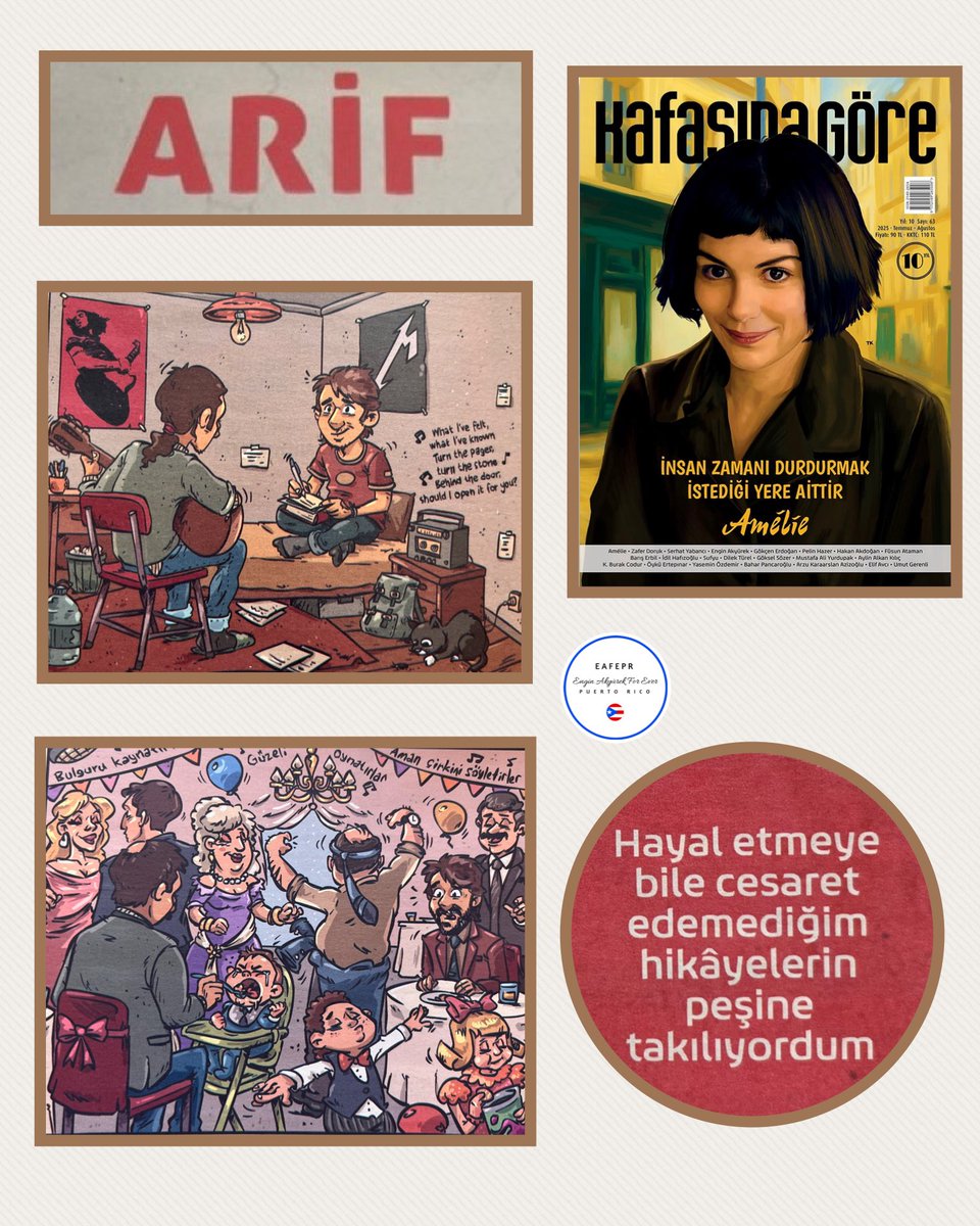 EᑎGIᑎ ᗩKYüᖇEK ᖴOᖇ EᐯEᖇ©️ (@enginakyurekfe) on Twitter photo #Arif es el más reciente relato de #EnginAkyürek para la edición #63 de la revista #KafasınaGöre <a href="/_kafasinagore/">KAFASINA GÖRE Dergi</a> #Arif es el más reciente relato de #EnginAkyürek para la edición #63 de la revista #KafasınaGöre <a href="/_kafasinagore/">KAFASINA GÖRE Dergi</a>
