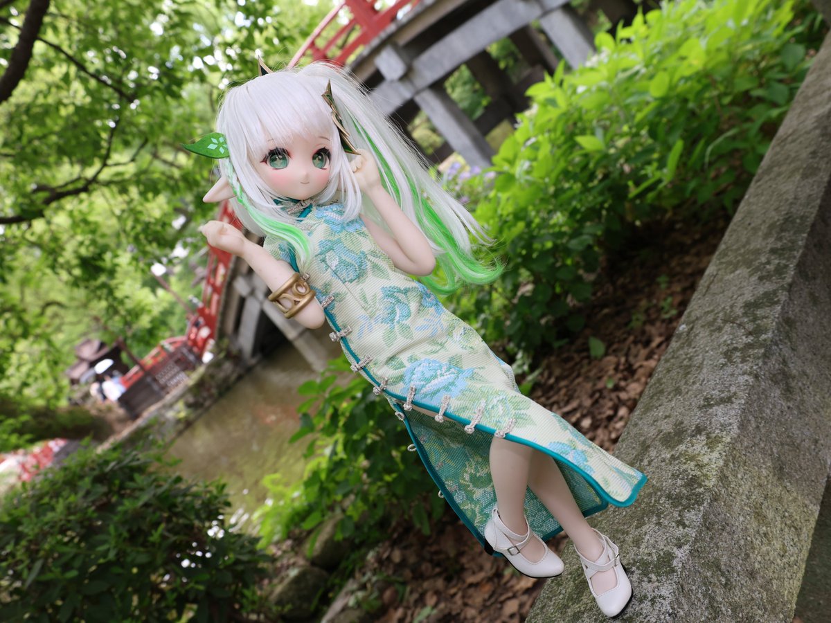 チャイナ服のナヒーダちゃん🌱
チャイナヒーダヾ(*´∀｀*)ﾉ

#うちのこかわいい 
#GenshinImpact #原神ドール部 
#MDDはいいぞ #ChocoBanaっ子