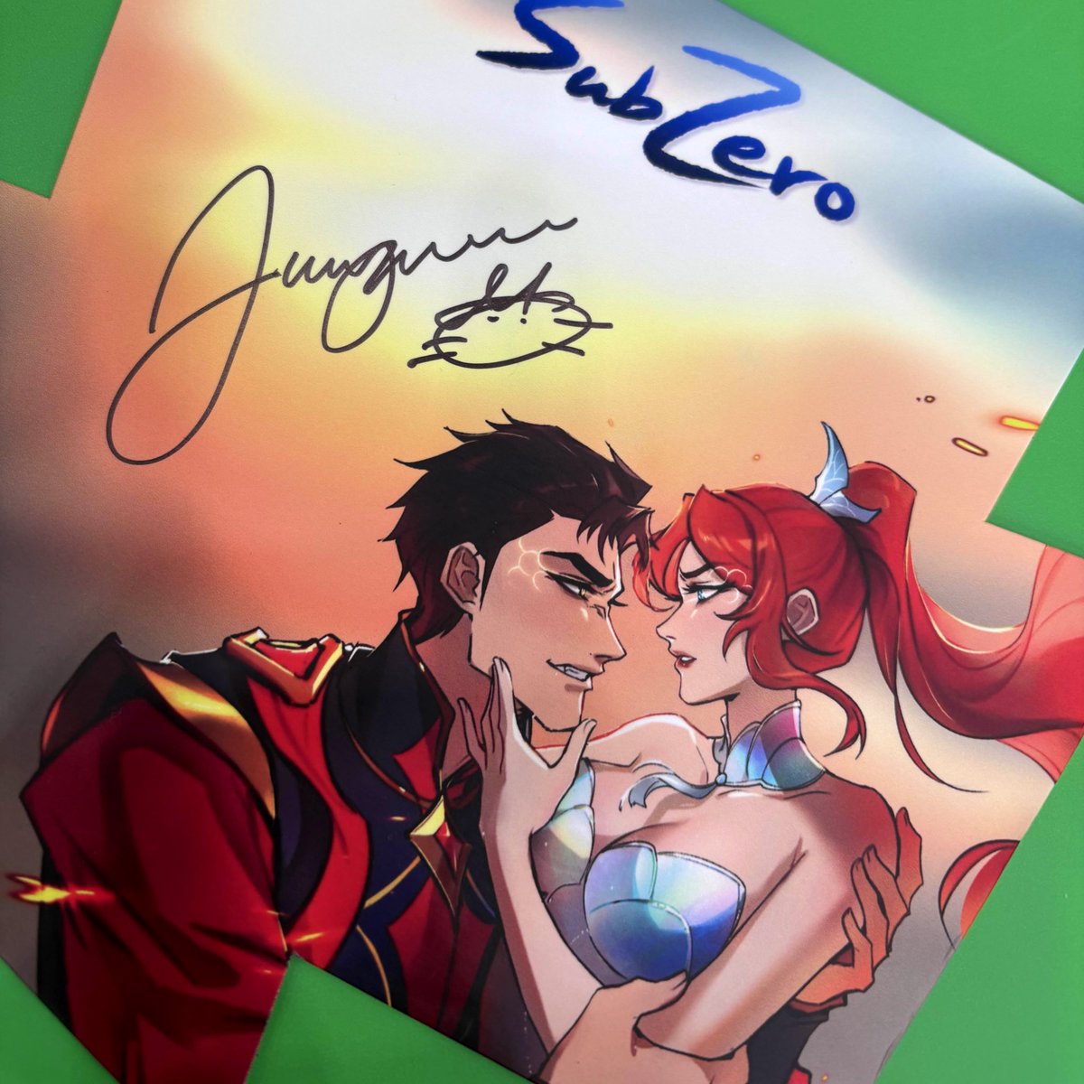 junepurrr's tweet image. Some pictures from the 2025 Webtoon Residency Program + me at Anime Expo!!! (I couldn’t resist the pretty girls) SubZero updates will resume this Sunday July 13th! &lt;3