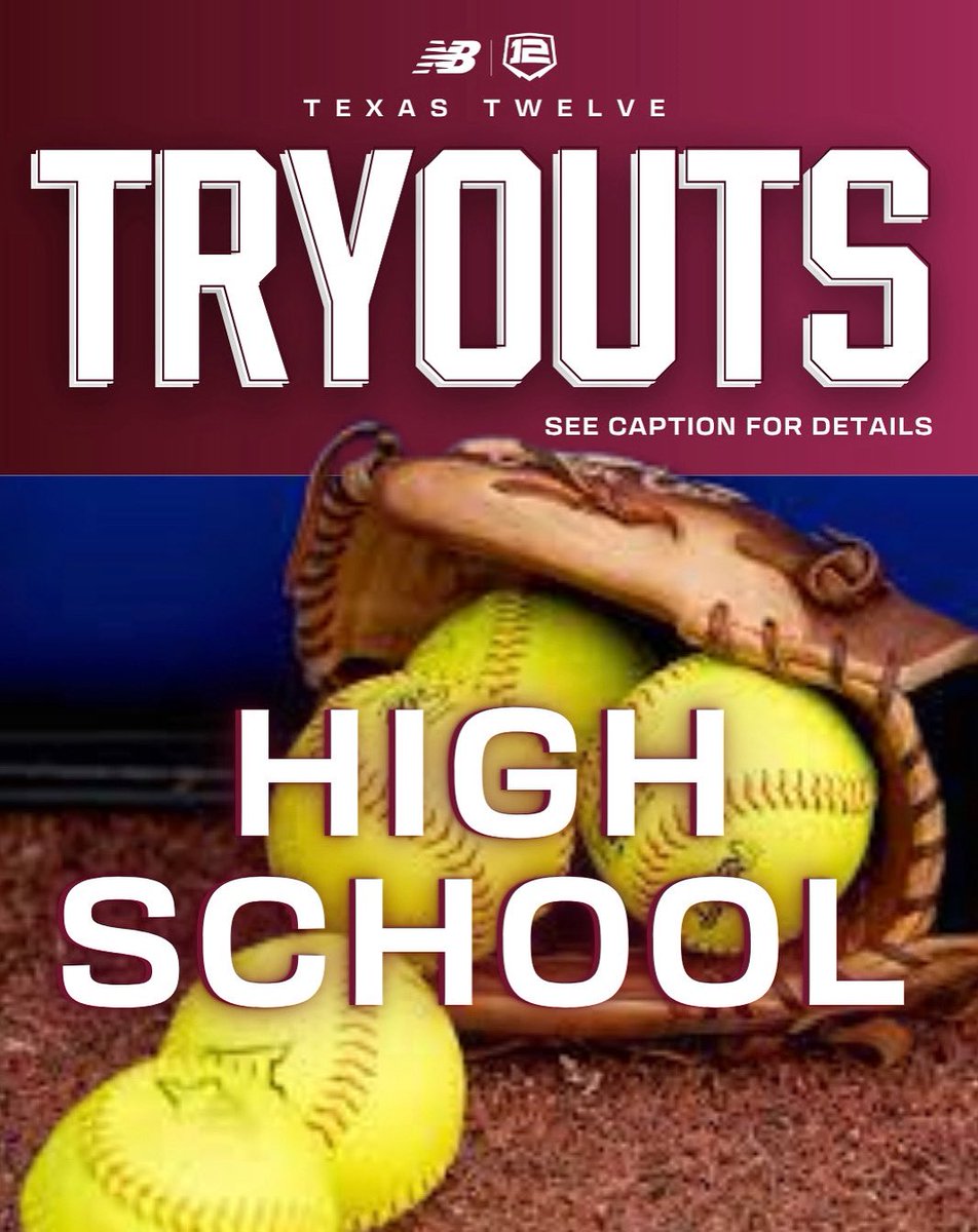 High school softball tryouts are live.
If you're looking for elite coaching, next-level reps, and a culture that pushes you to grow — this is Something Different.
📍 Now scheduling for the 2025 season
📲 Sign up here: twelvesoftball.com/twelve-life/20…
#TwelveSoftball #HighSchoolTryouts