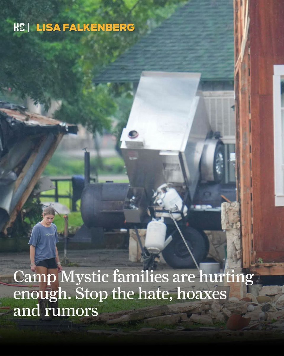 CatholicForLife's tweet photo. Texas Hill Country's Camp Mystic was a refuge until the floods came – one made of water, the other made of lies. #CampMystic #StopTheSpam #StopTheHate #StopTheRumors #StopTheHoaxes
https://t.co/iKoMqYVTpD https://t.co/XBvOkBikhw