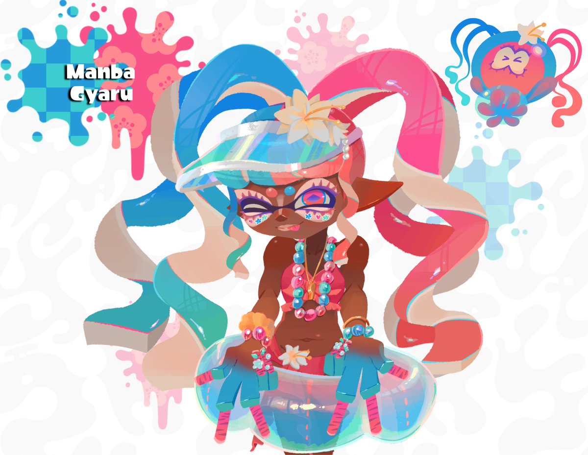 JJ in different Gyaru styles