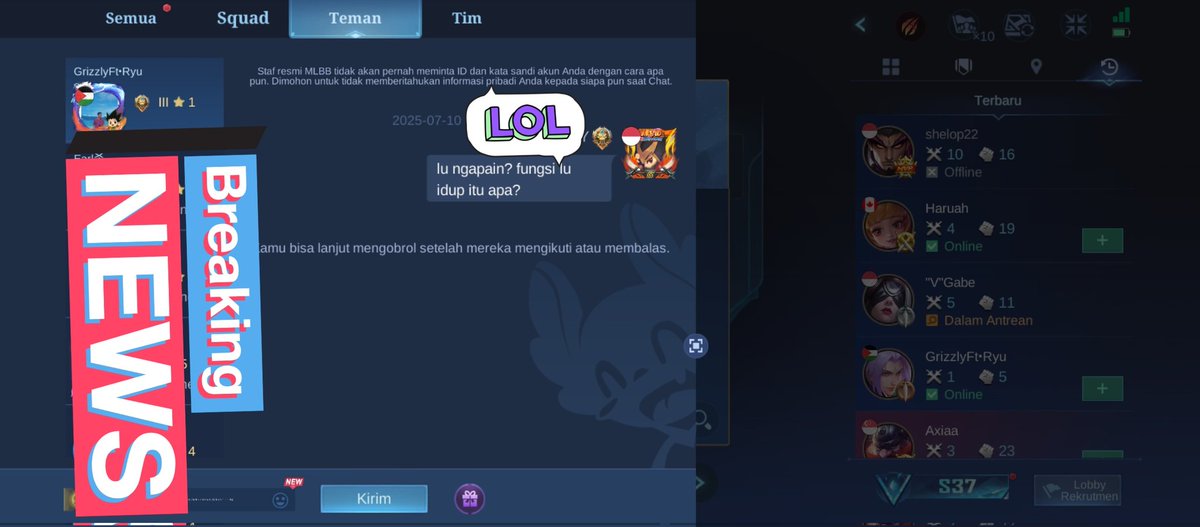 Ling gk ngapa"in menang 🤣