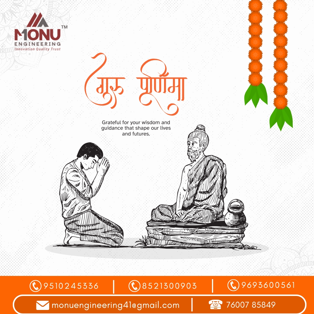 MonuEngineering's tweet image. 🙏 On this #GuruPurnima, we pay tribute to the mentors who inspire, guide, and shape our journey.
 “Grateful for your wisdom and guidance that shape our lives and futures.”

#Gratitude #MonuEngineering #GuruKripa #Leadership #Innovation
