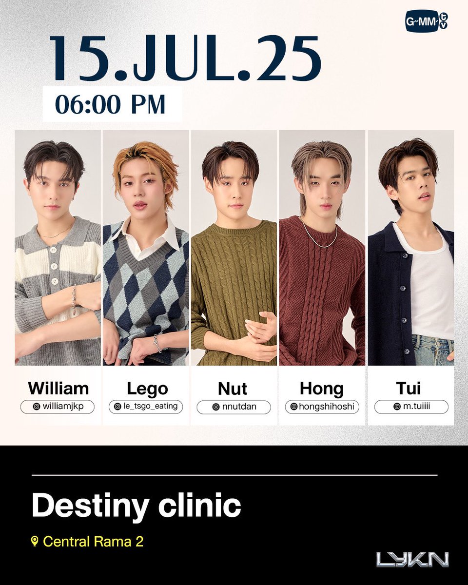 [Update] Artist Programs &amp; Events

#GMMTV