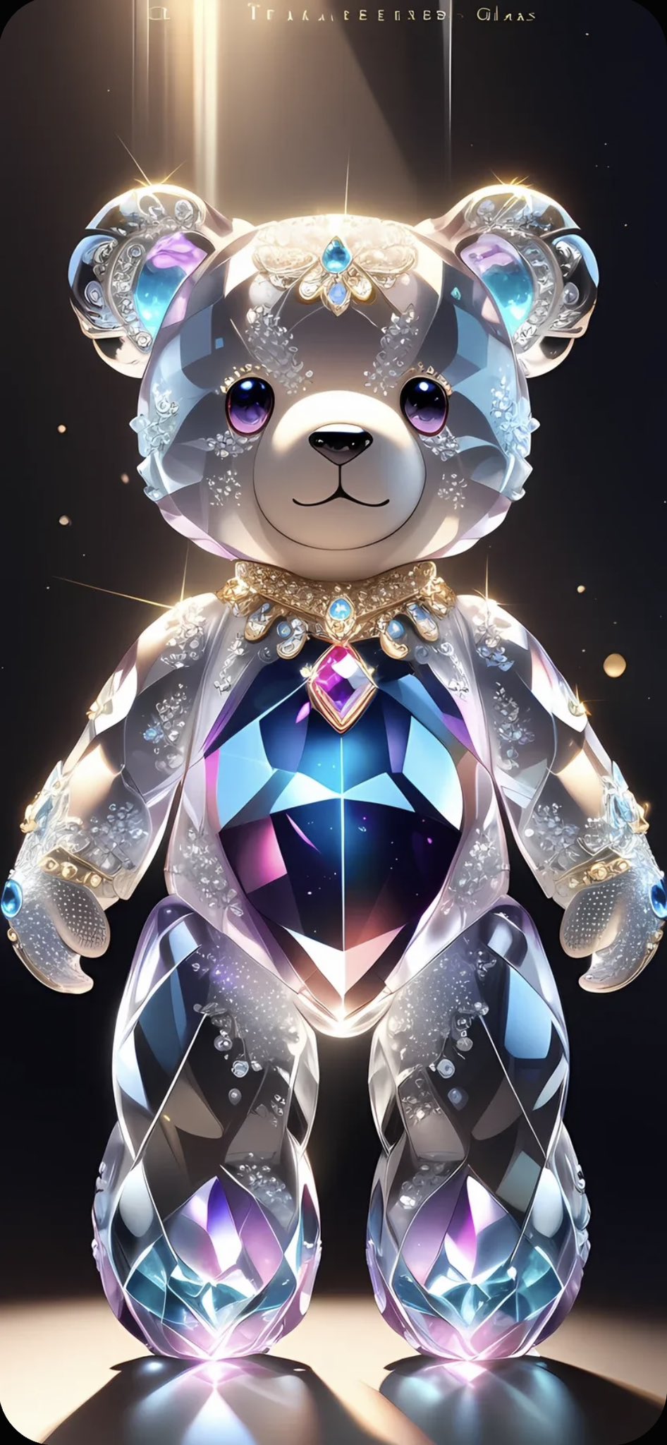 シーグラスアート 悪魔ちゃんとデビルくまさん♪ 現品販売】ShinwooxFINDING UNICORN(F.UN)「Baddy Bear