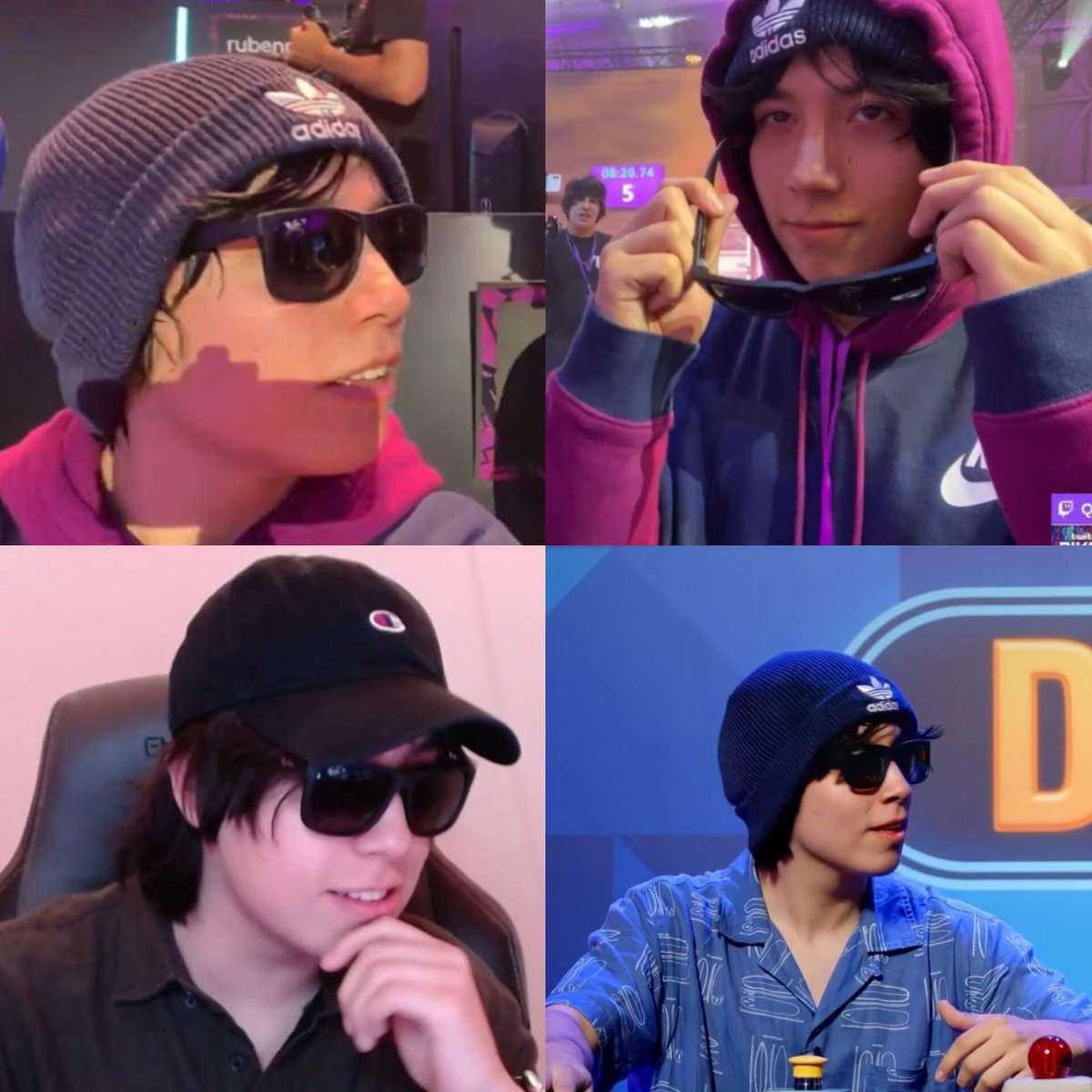 Agupalty's tweet image. El pelo corto es peak en Quackity, pero la gente no está lista para aceptarlo 🥱