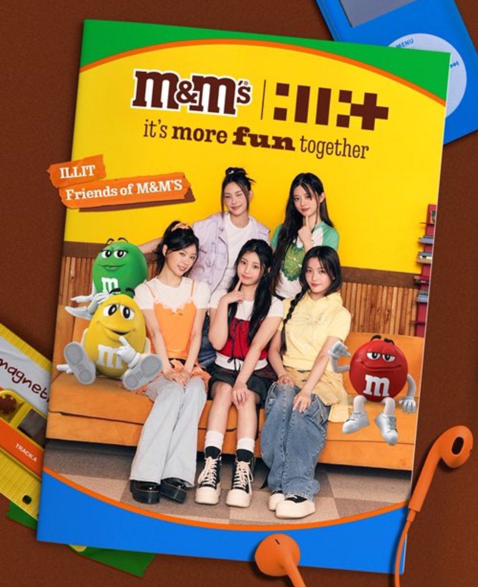 rohafanatic's tweet photo. ILLIT × M&amp;Ms https://t.co/dOg0jStK5p
