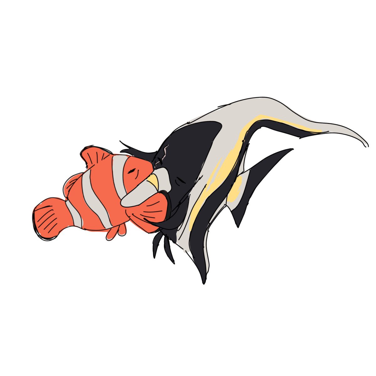 finding Nemo old man fish yaoi