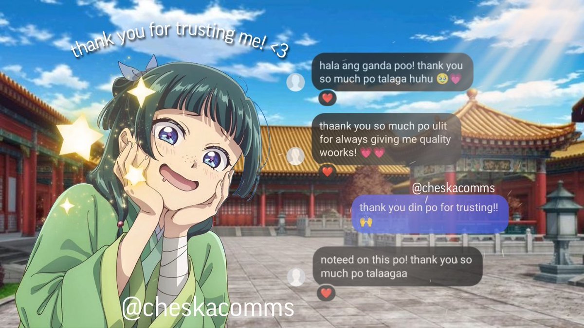 ╰┈➤ Feedback ~ ✧⁠*⁠。

"𝙩𝙝𝙖𝙣𝙠 𝙮𝙤𝙪 𝙨𝙤 𝙢𝙪𝙘𝙝 𝙥𝙤 𝙪𝙡𝙞𝙩 𝙛𝙤𝙧 𝙖𝙡𝙬𝙖𝙮𝙨 𝙜𝙞𝙫𝙞𝙣𝙜 𝙢𝙚 𝙦𝙪𝙖𝙡𝙞𝙩𝙮 𝙬𝙤𝙤𝙧𝙠𝙨! 💗💗" — here's a feedback from my ig client in her illustration about Deforestation! thank you so much for trusting my services po!🌱