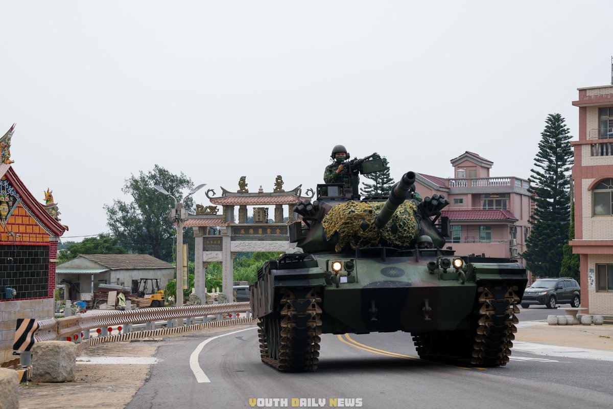 YDN_NEWS's tweet image. 🇹🇼The #HanKuang41 exercise began yesterday. The #ROCArmedForces are fully prepared to respond and commit to handling sudden situations during the exercise❗️
🇹🇼國軍「漢光41號演習」實兵演練昨日正式展開，各作戰區戰備部隊依令前往戰術位置，並針對突發狀況處置，驗證臨戰應變能力❗️