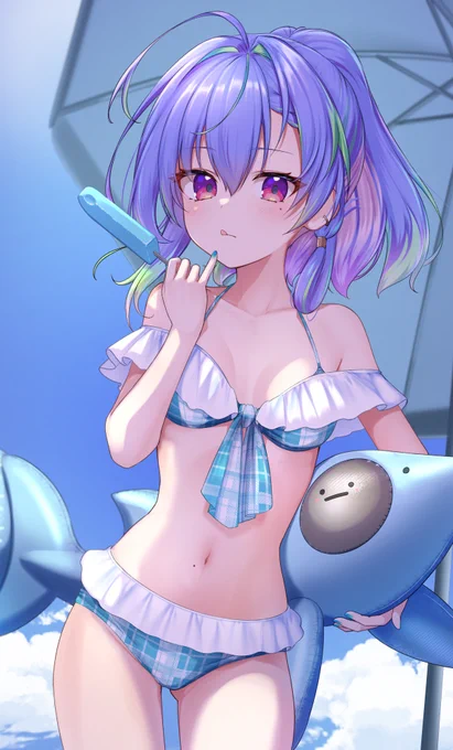 #ネモたーと 水着も髪型も好き放題させていただいた…