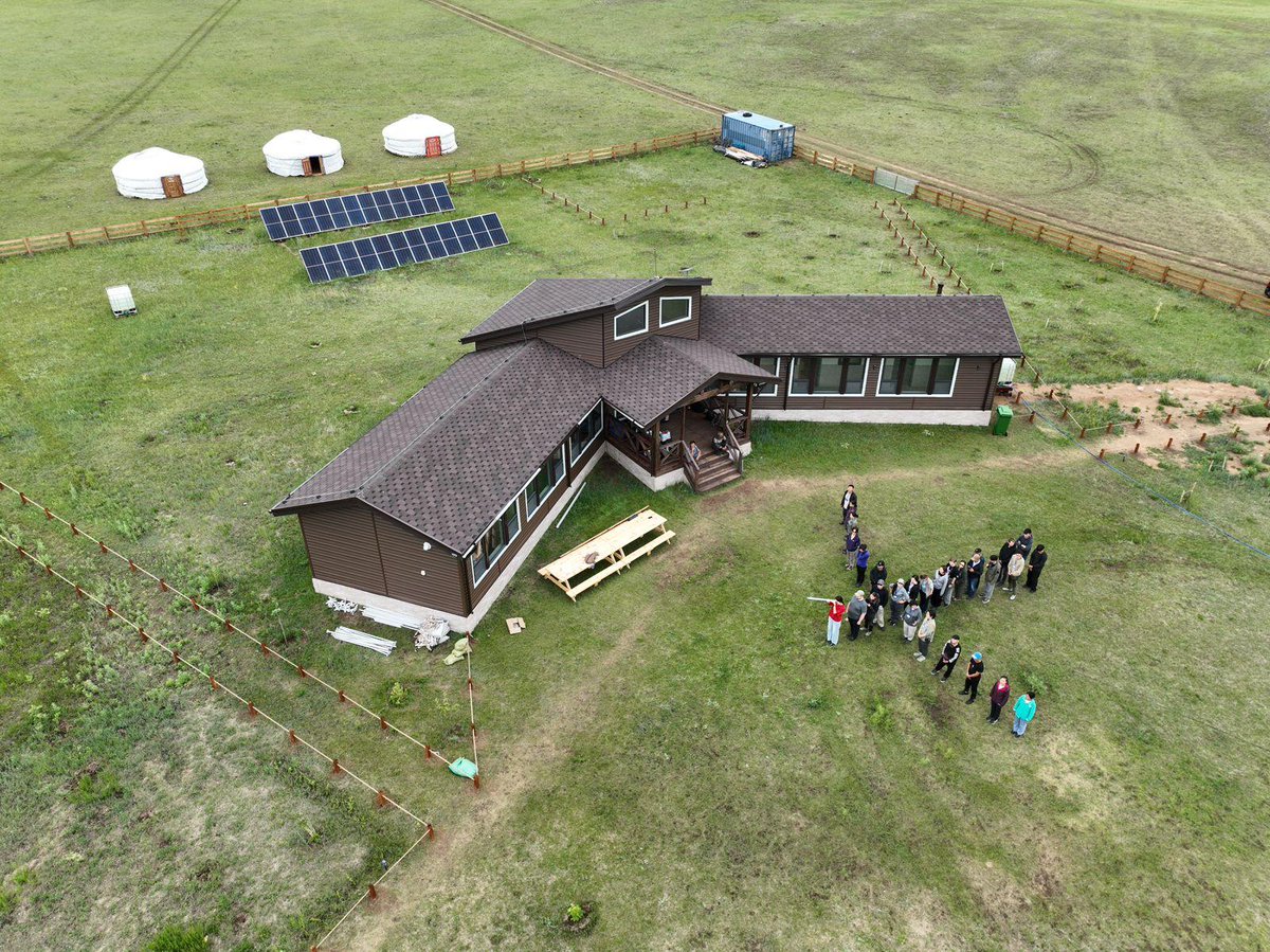UN_EastAsia's tweet photo. 🕊️ Youth for Cranes: Young crane researchers from North-East Asia completed a 3-day workshop at Khurkh Khuiten Nature Reserve, Mongolia, with a joyful “human crane” photo!
🔗 https://t.co/2FJ3okmnE9 https://t.co/9XoPyk2B0S