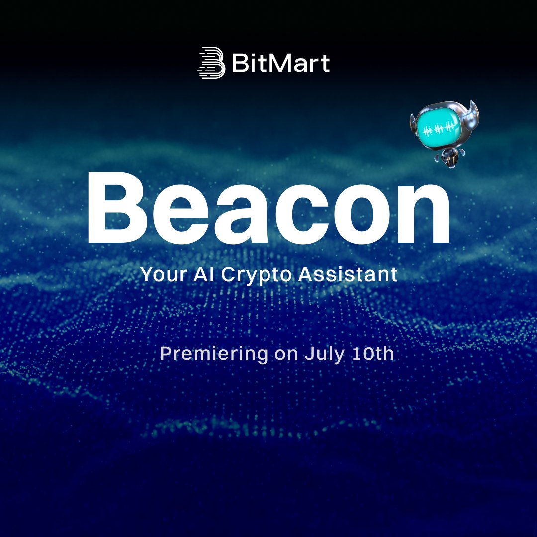 BitMart_zh's tweet photo. 🚨#BitMart Beacon 正式上线！ 
🤖 你的专属 AI 加密助手，帮你轻松掌握市场、聪明做决策、高效完成交易。
💬 有问必答，秒速响应

📈 解读市场趋势与 KOL 情绪
🧠 个性化策略洞察，助你做出更明智决策
告别信息过载，Beacon 让复杂市场一目了然👇

https://t.co/8Zs80GOMCl
#BitMartBeacon #BitMartGPT #AI交易助手 #智能加密工具 #BitMartAI