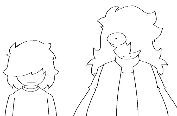 I wonder what they are looking at #DELTARUNE 