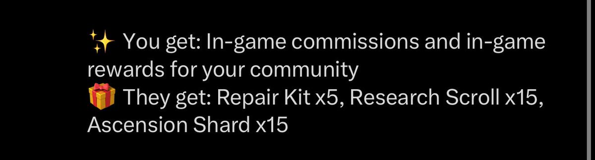 Game is about to start in 2025/7/10 3:00 UTC!
here is my invitation code: dwkc4agt

Use code for Repair Kit x5, Research Scrill x15, Ascension Shard x15 !

Go get these 🥳