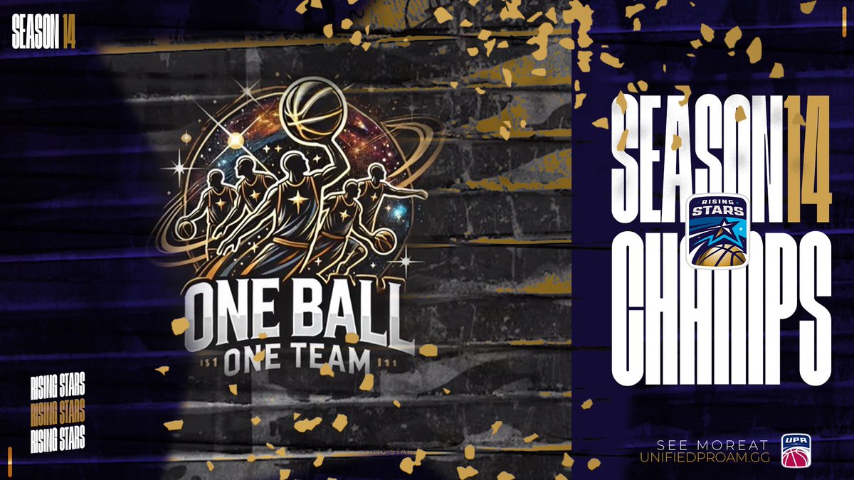 Rising Stars (@2krisingstars) on Twitter photo โ ๏ธRISING STARS CHAMPSโ ๏ธ
Congratulations to <a href="/1BallOneTeam1/">1BallOneTeamโ๐พ๐๐ช๐พ</a> for winning Rising Stars SZN 14! ๐๐
๐ชPG:<a href="/moby5280/">Alex</a>
๐ซSG:<a href="/Bang10NE/">kyle</a>/<a href="/YaaBoyRay/">Ray Alvarez</a>
โ๏ธSF:<a href="/Drew0NE/">Andrew Warren</a>
๐ฆPF:<a href="/oh_spiff/">OhSpiff</a>
๐ดC:<a href="/jreynolds90/">Jason Reynolds</a> โ ๏ธRISING STARS CHAMPSโ ๏ธ
Congratulations to <a href="/1BallOneTeam1/">1BallOneTeamโ๐พ๐๐ช๐พ</a> for winning Rising Stars SZN 14! ๐๐
๐ชPG:<a href="/moby5280/">Alex</a>
๐ซSG:<a href="/Bang10NE/">kyle</a>/<a href="/YaaBoyRay/">Ray Alvarez</a>
โ๏ธSF:<a href="/Drew0NE/">Andrew Warren</a>
๐ฆPF:<a href="/oh_spiff/">OhSpiff</a>
๐ดC:<a href="/jreynolds90/">Jason Reynolds</a>