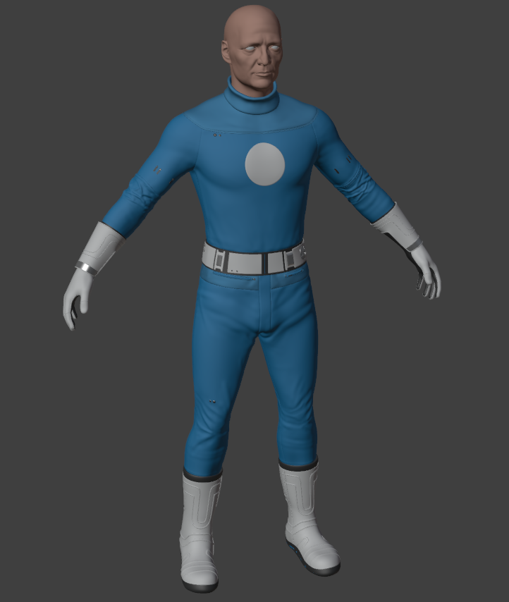 working on mr fantastic