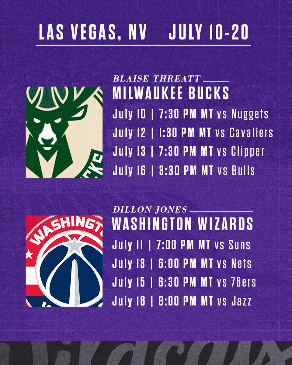 WeberStateMBB's tweet image. Check out our ✌️Wildcat greats in the #NBASummerLeague!
#WeberStateGreat | #BigSkyMBB
